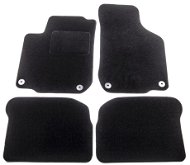 Autokoberce ACI textilné koberce pre VW BORA 98-05  čierne (pre okrúhle príchytky) sada 4 ks - Autokoberce