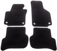 Car Mats ACI textile carpets for VW Golf PLUS 05-09 black (for round clips) set of 4 pcs - Autokoberce