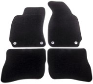 ACI textile carpets for VW PASSAT 96-00 black (for round clips) set of 4 pcs - Car Mats