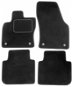 ACI textilné koberce pre ŠKODA KODIAQ 17 – čierne (pre okrúhle príchytky) súprava 4 ks - Autokoberce