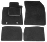 ACI textile carpets for TOYOTA Avensis 09- black (set of 4 pcs) - Car Mats