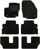 ACI textile carpets for FORD Galaxy 15- black for 7-seater version (6 pcs) - Car Mats