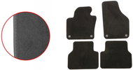 ACI textile carpets for VW TIGUAN 07-11 EXCLUSIVE (for round clips) set of 4 pcs - Car Mats