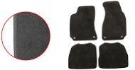Autokoberce ACI textilné koberce pre ŠKODA SUPERB 01-08  EXCLUSIVE (pre okrúhle príchytky) sada 4 ks - Autokoberce