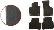Car Mats ACI textile carpets for VW PASSAT 11-14 EXCLUSIVE (for round clips) set of 4 pcs - Autokoberce