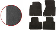 ACI textile carpets for AUDI A8 03-10 EXCLUSIVE (for round clips) set of 4 pcs - Car Mats