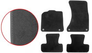 ACI textile carpets for AUDI Q5 08-12 EXCLUSIVE (for round clips) set of 4 pcs - Car Mats