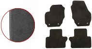 Autokoberce ACI textilné koberce pre VOLVO XC70, 7 / 07-  EXCLUSIVE (pre guľaté príchytky) súprava 4 ks - Autokoberce