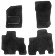 ACI textile carpets for JEEP WRANGLER 07- black (set of 4 pcs) - Car Mats