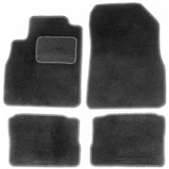 ACI textile carpets for NISSAN Micra 03 / 17- black (set of 4 pcs) - Car Mats