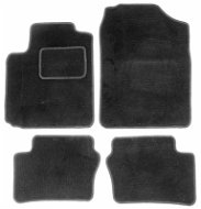 ACI textile carpets for KIA Picanto 17- black (set of 4 pcs) - Car Mats