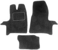 ACI textilné koberce pre FORD Transit 14-  16- čierne (3 sedadlá, súprava 3 ks) - Autokoberce