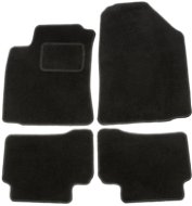 ACI textile rugs for HYUNDAI Ioniq Hybrid 16- black (set) - Car Mats
