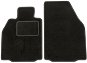 ACI textile carpets for PORSCHE BOXSTER (981) 04 / 12- black (set of 4 pcs) - Car Mats