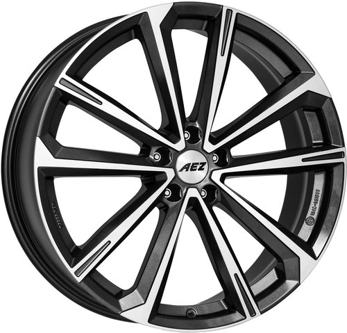 AEZ Aruba dark 8x18 (black/polished) - Aluminum Wheel - Main image