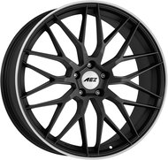 AEZ Crest dark 9x19 (black metallic lacquer/polished edge) - Aluminum Wheel