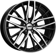 AEZ Panama dark 8.5x19 (? grey metallic paint/left front face) - Aluminum Wheel