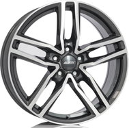 ALUTEC Iken graphite 6.5x16 (graphite/Le? puppy) - Aluminum Wheel