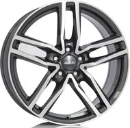 ALUTEC Iken graphite 6.5x16 (graphite/Le? puppy) - Aluminum Wheel