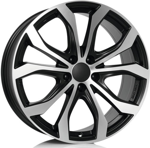 ALUTEC W10 SUV 9x20 (black/polished) - Aluminum Wheel - Main image