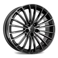 BROCK B24 SGVP 7x17 (Polished + black gloss) - Aluminum Wheel