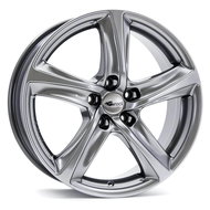 BROCK B25 CS 6.5x15 (Titanium gloss) - Aluminum Wheel