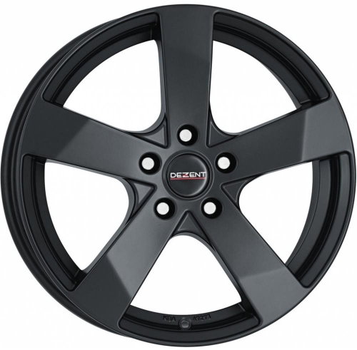 DEZENT TD dark 6.5x16 (Matte black lacquer) - Aluminum Wheel - Main image