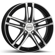 DEZENT TZ dark 6x15 (black/polished) - Aluminum Wheel