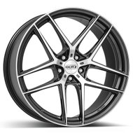 DOTZ LagunaSeca dark 10x21 (? grey metallic paint/left front face) - Aluminum Wheel
