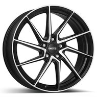 DOTZ Spa dark 7.5x17 (black/polished) - Aluminum Wheel