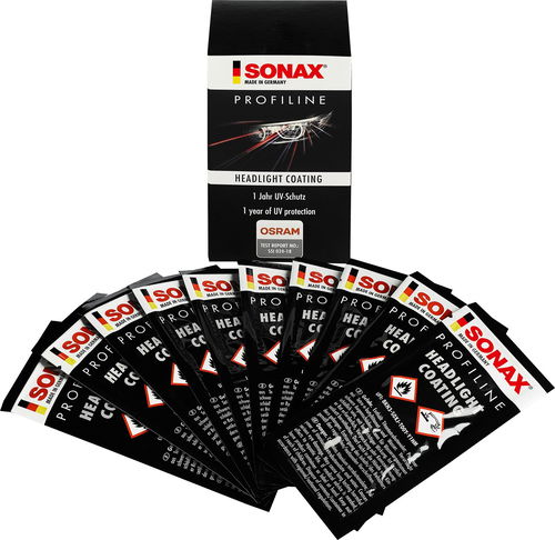 SONAX PROFILINE Keramická ochrana světlometů - 10 sáčků - Sada autokosmetiky - Hlavní obrázek