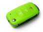 Protective Silicone Key Case for VW/Seat/Skoda with Ejector Key, Green - Car Key Case