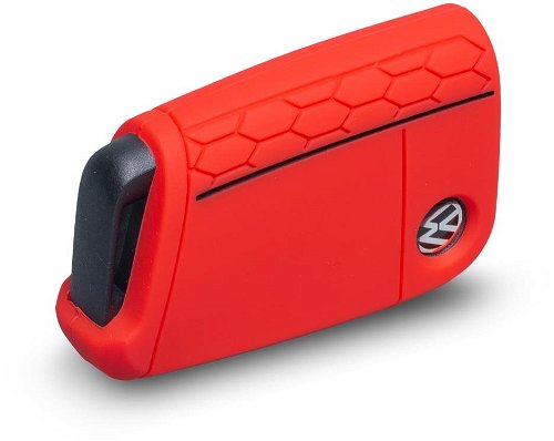 Protective Silicone Key Case for VW/Seat/Skoda Newer Generation, with  Ejector Key, Colour - Car Key Case