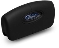 Ochranné silikonové pouzdro na klíč pro zahnutý klíč Ford, barva černá - Obal na klíče od auta