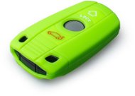 Protective Silicone Key Case for BMW, Green - Car Key Case