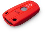 Ochranné silikónové puzdro na kľúč pre BMW, farba červená - Obal na kľúče od auta