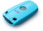Protective Silicone Key Case for BMW, Light Blue - Car Key Case
