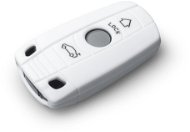 Protective Silicone Key Case for BMW, White - Key Cover