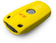 Protective Silicone Key Case for BMW, Yellow - Car Key Case