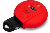 Ochranné silikonové pouzdro na klíč pro Mini, barva červená - Obal na kľúče od auta