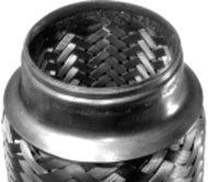ACI Flexible exhaust member STANDARD, internal. Diam. 75 mm / Total length 225 mm - Exhaust Bellows