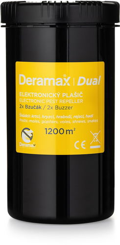 Deramax-Dual Elektronický plašič (odpuzovač) krtků a hryzců - Plašič - Hlavní obrázek