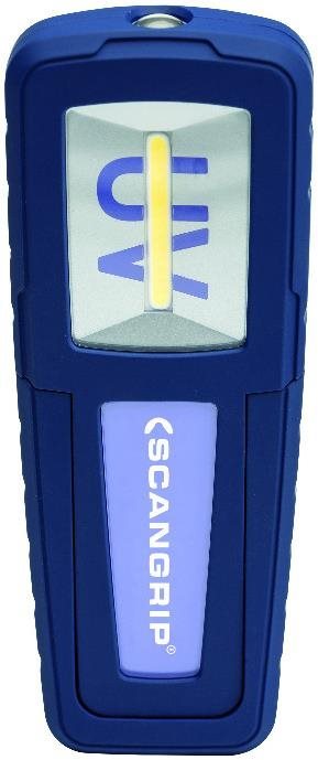 SCANGRIP UV-FORM COB-LED Munka- és UV lámpa egyben, akár 250 lm