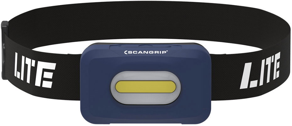 SCANGRIP Head Lite S Professzionális COB LED fejlámpa, akár 140 lm