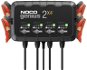 NOCO charger for charging 4 batteries 2x4, 6/12 V, 2-40 Ah, 2 A - Car Battery Charger