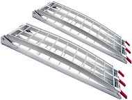 Q-TECH ramp - folding - aluminium wide, (1 pair) - Autós felhajtó