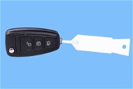 AHProfi Plastové visačky na klíče - bílé - Visačka na klíče