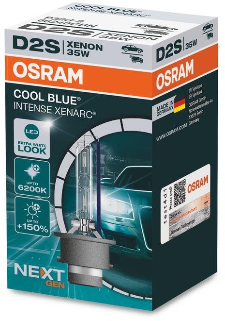 OSRAM Xenarc CBI Next Generation, D2S, 35W, 12/24V, P32d-2