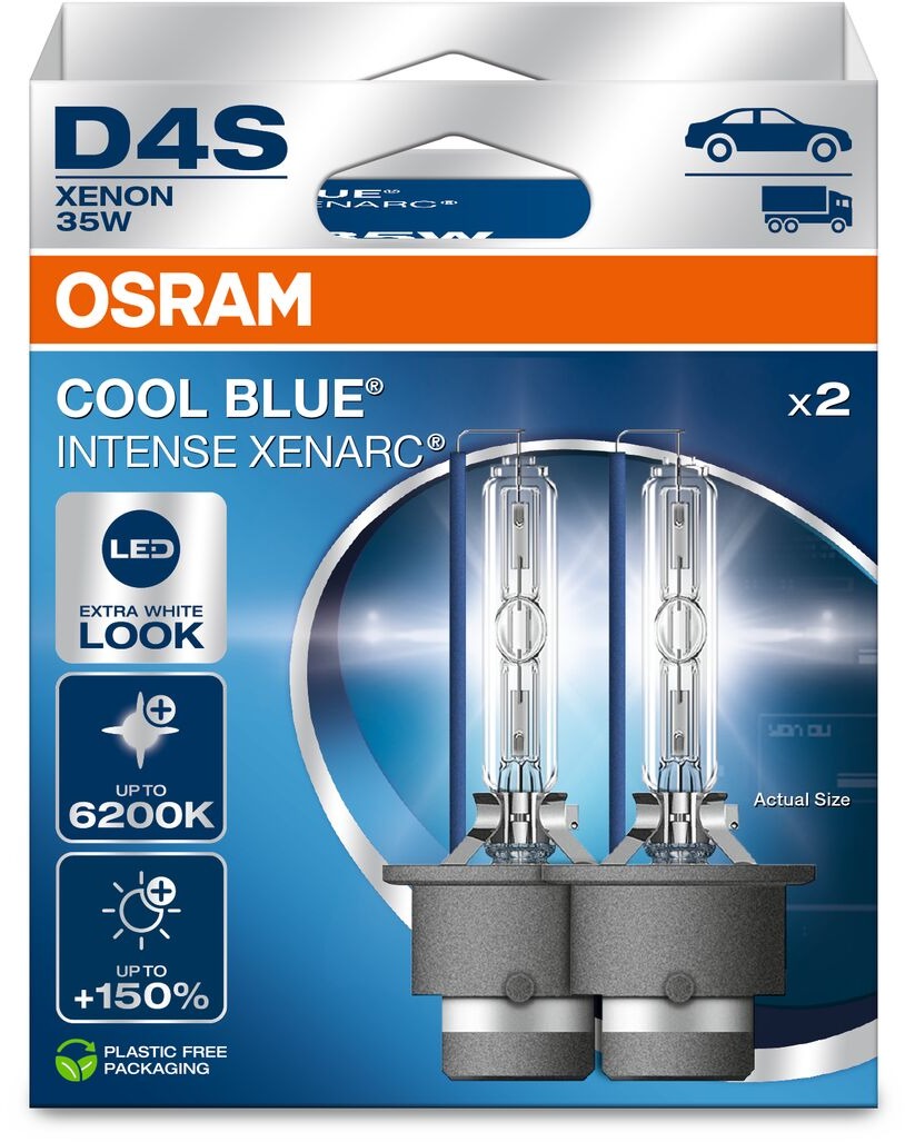 OSRAM Xenarc CBI Next Generation, D4S, 35W, 12/24V, P32d-5 Duobox