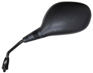 Q-TECH plastic rear view mirror (right hand thread M8), L - Motorbike Mirror